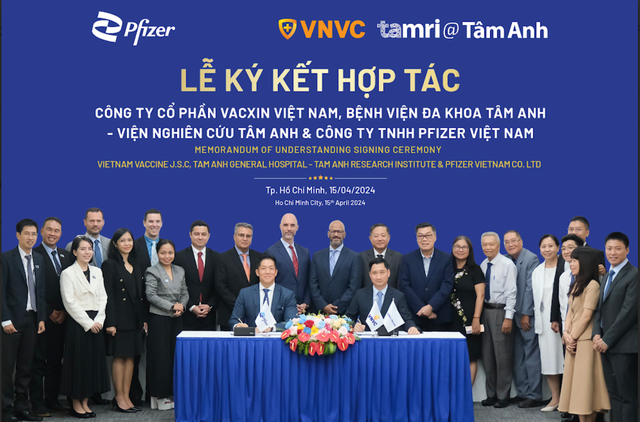 Pfizer Việt Nam, VNVC và Tâm Anh hợp tác nâng cao giải pháp chăm sóc sức khỏe- Ảnh 1.