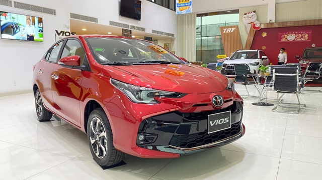 Giá lăn bánh Toyota Vios mới nhất