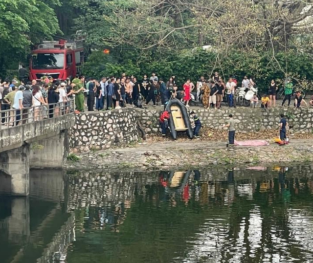Hà Nội: Phát hiện cô gái tử vong dưới hồ nước Công viên Tuổi trẻ Thủ đô- Ảnh 1.