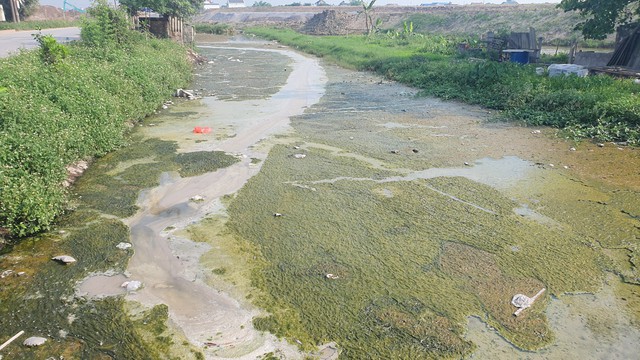 Nam Định: Sông, kênh mương xung quanh làng nghề tái chế nhôm đặc quánh, bốc mùi- Ảnh 7.