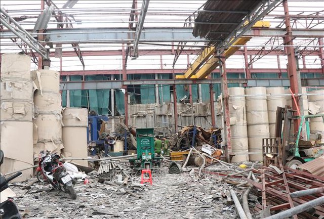 Xác định nguyên nhân ban đầu vụ nổ nhà máy giấy tại Bắc Ninh khiến 3 người thương vong - Ảnh 3.