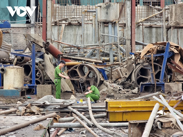 Xác định nguyên nhân ban đầu vụ nổ nhà máy giấy tại Bắc Ninh khiến 3 người thương vong - Ảnh 8.