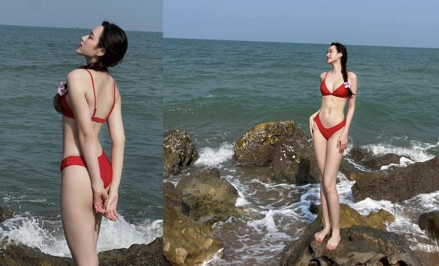 Mãn nhãn những màn 'đọ dáng' cùng bikini của Sao Việt - Ảnh 1.