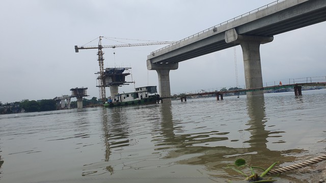 Hình hài mới nhất cây cầu vượt sông lớn ở Nam Định sắp thay thế phà Đống Cao- Ảnh 5.