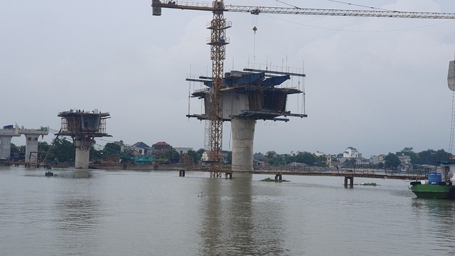 Hình hài mới nhất cây cầu vượt sông lớn ở Nam Định sắp thay thế phà Đống Cao- Ảnh 13.