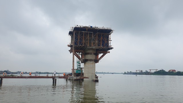 Hình hài mới nhất cây cầu vượt sông lớn ở Nam Định sắp thay thế phà Đống Cao- Ảnh 16.