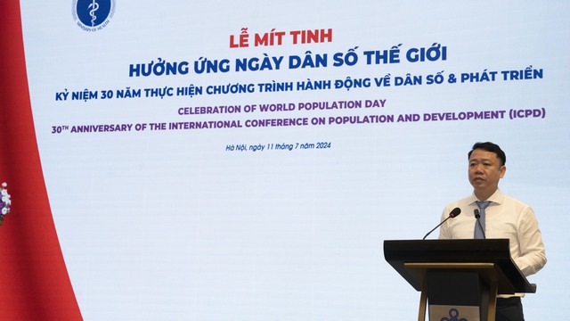 Mít tinh hưởng ứng Ngày Dân số Thế giới 11/7: Đầu tư cho công tác dân số là đầu tư cho sự phát triển bền vững- Ảnh 5.