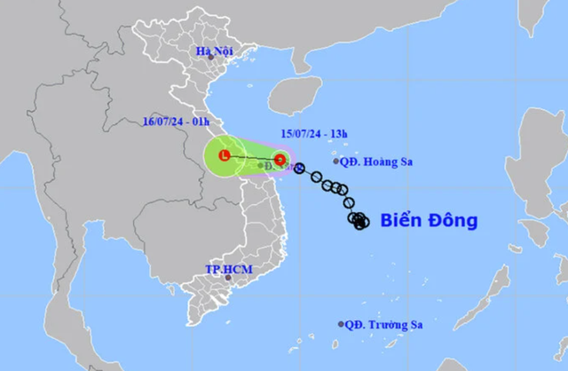 Áp thấp nhiệt đới trên biển Quảng Trị - Quảng Nam, điểm danh những tỉnh có nguy cơ lũ quét và sạt lở đất- Ảnh 2.