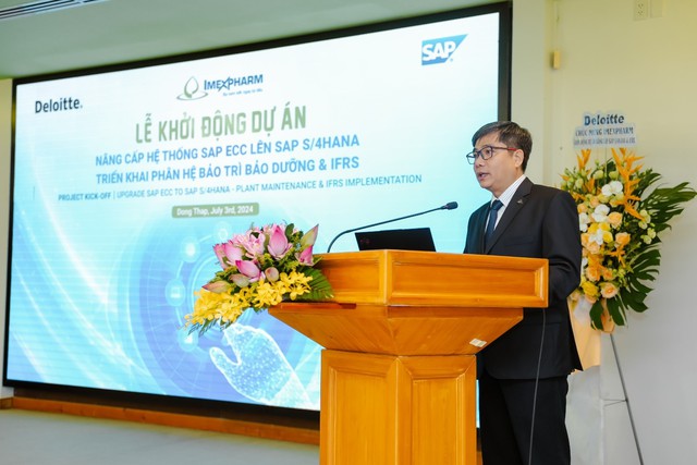 Imexpharm và Deloitte Việt Nam khởi động dự án nâng cấp hệ thống Sap Ecc lên Sap S/4hana và triển khai áp dụng IFRS- Ảnh 2.
