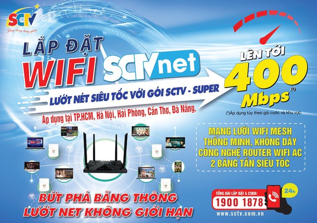 Internet SCTV - Ưu đãi khủng, nâng tầm trải nghiệm giải trí tại nhà- Ảnh 2.