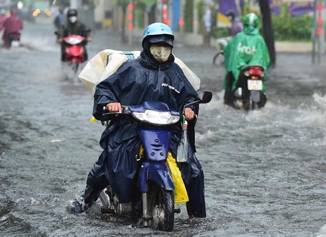 Mưa lớn trút xuống miền Bắc kéo dài đến bao giờ?- Ảnh 2.