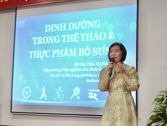 Quỹ Phát triển Tài năng Việt tài trợ khóa học dinh dưỡng cho các VĐV- Ảnh 2.