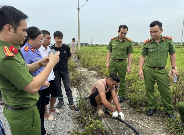 Trộm cắp dây cáp điện tại các mặt bằng dự án, gây thiệt hại ước tính khoảng hơn 6 tỷ đồng - Ảnh 1.