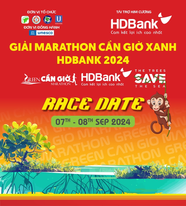 Nhiều hoạt động ý nghĩa tại "đường đua xanh" độc đáo Green Cần Giờ Marathon HDBank 2024- Ảnh 1.