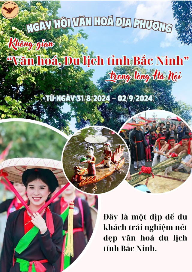 Dịp lễ 2/9, xem 'Không gian văn hóa, du lịch Bắc Ninh trong lòng Hà Nội' tại Làng Văn hóa - Du lịch các dân tộc Việt Nam - Ảnh 1.