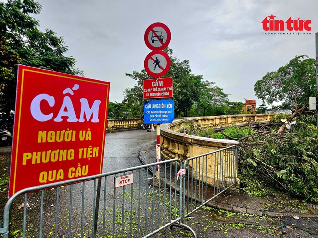 Hà Nội cấm toàn bộ phương tiện lưu thông qua cầu Long Biên- Ảnh 3.