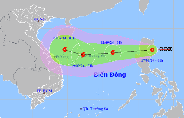 Áp thấp nhiệt đới có vị trí hình thành giống bão số 3 Yagi, miền Bắc hay miền Trung sẽ bị ảnh hưởng khi hình thành bão?- Ảnh 3.