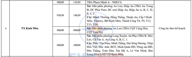 Lịch cắt điện Hải Dương ngày 6 - 8/9/2024: Cắt điện 13 tiếng/ngày đối với một số khu dân cư- Ảnh 7.