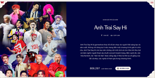 &quot;Đến WeChoice Awards 2024 vì các Anh Trai nhưng ở lại vì tất cả nhân vật truyền cảm hứng&quot; - Ảnh 2.