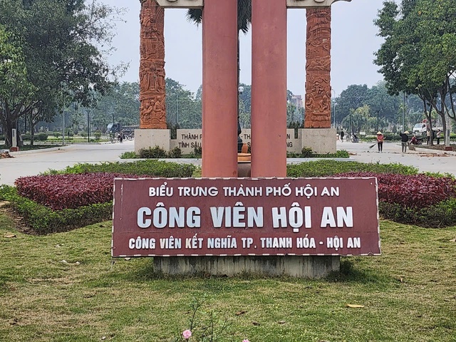 Công viên Hội An chuẩn bị khoác lên mình chiếc áo mới- Ảnh 1.