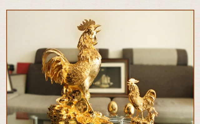 Ý nghĩa và tác dụng bài trí tượng gà trống trong phong thủy để hóa giải sát khí - Ảnh 2. Ý nghĩa và tác dụng bài trí tượng gà trống trong phong thủy để hóa giải sát khí - Ảnh 2.