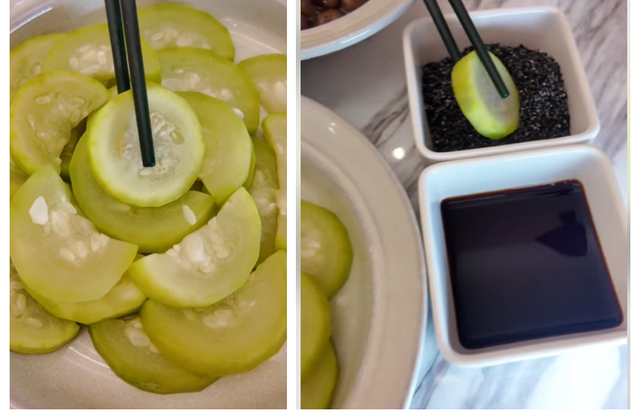 Hồ Quỳnh Hương chia sẻ bí quyết: Chỉ cần 20 phút nấu bữa cơm chay thanh lành, đầy đủ dưỡng chất - Ảnh 5. Hồ Quỳnh Hương chia sẻ bí quyết: Chỉ cần 20 phút nấu bữa cơm chay thanh lành, đầy đủ dưỡng chất - Ảnh 5.