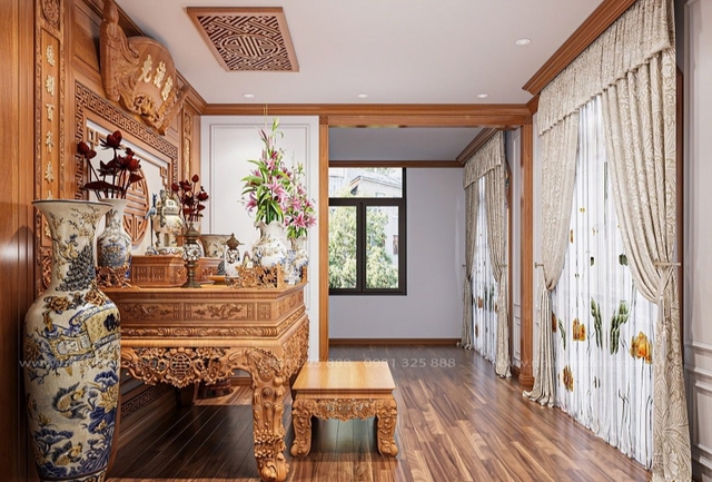 Thiết kế phòng ngủ sau phòng thờ có bất lợi gì? - Ảnh 3. Thiết kế phòng ngủ sau phòng thờ có bất lợi gì? - Ảnh 3.