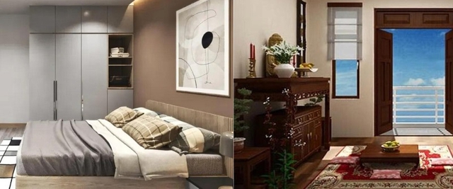 Thiết kế phòng ngủ sau phòng thờ có bất lợi gì? - Ảnh 1. Thiết kế phòng ngủ sau phòng thờ có bất lợi gì? - Ảnh 1.