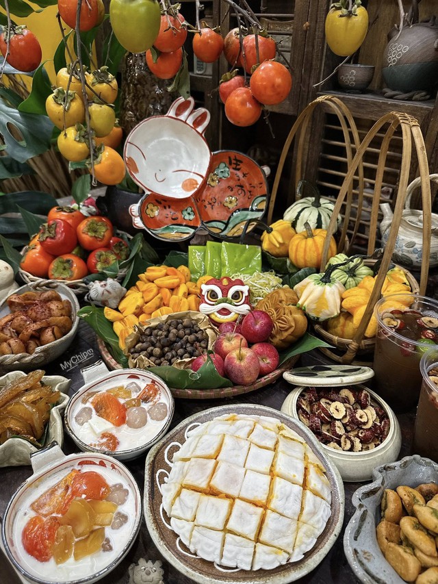 Mâm cỗ Trung thu của mẹ Hải Phòng khiến cộng đồng mạng trầm trồ và thán phục - Ảnh 6.