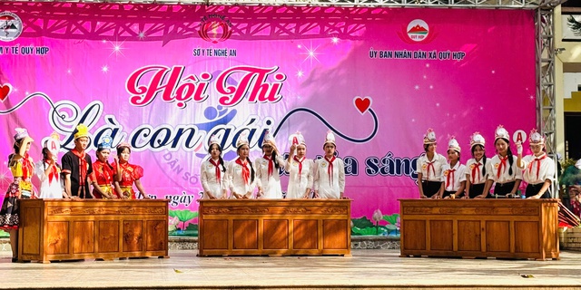 Hội thi ' là con gái để tỏa sáng ' nâng cao nhận thức về dân số và phát triển - Ảnh 3. Hội thi ' là con gái để tỏa sáng ' nâng cao nhận thức về dân số và phát triển - Ảnh 3.