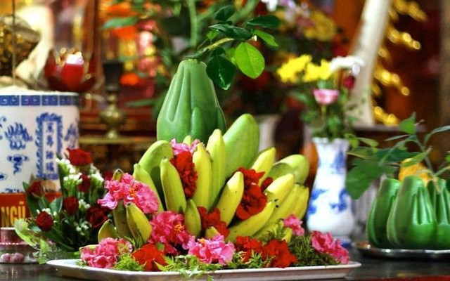 Bát hương đặt trước hay sau mâm ngũ quả trên ban thờ - Ảnh 2. Bát hương đặt trước hay sau mâm ngũ quả trên ban thờ - Ảnh 2.