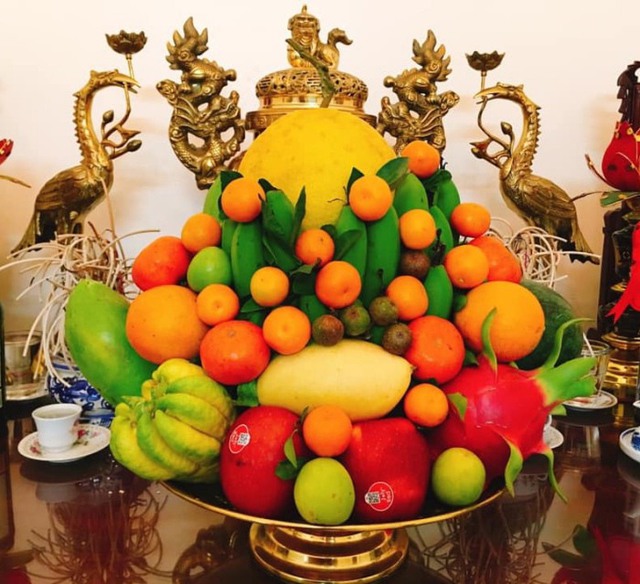 Bát hương đặt trước hay sau mâm ngũ quả trên ban thờ - Ảnh 3. Bát hương đặt trước hay sau mâm ngũ quả trên ban thờ - Ảnh 3.