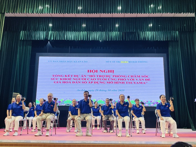 Nâng cao sức khỏe người cao tuổi tại Hải Phòng thông qua mô hình Tsuyama của Nhật Bản - Ảnh 1. Nâng cao sức khỏe người cao tuổi tại Hải Phòng thông qua mô hình Tsuyama của Nhật Bản - Ảnh 1.