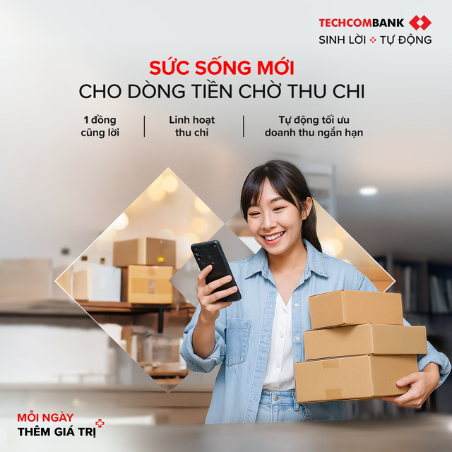 Tiểu thương bỏ một 'vốn' nhận 'bốn' lời với bộ giải pháp từ Techcombank - Ảnh 2. Tiểu thương bỏ một 'vốn' nhận 'bốn' lời với bộ giải pháp từ Techcombank - Ảnh 2.