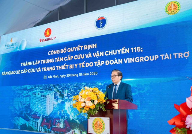Vingroup hỗ trợ Bắc Ninh xây dựng hệ thống cấp cứu ngoại viện hiện đại, sẵn sàng ứng cứu trong 'thời gian vàng' - Ảnh 4. Vingroup hỗ trợ Bắc Ninh xây dựng hệ thống cấp cứu ngoại viện hiện đại, sẵn sàng ứng cứu trong 'thời gian vàng' - Ảnh 4.
