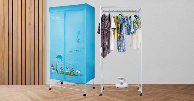 Cách vệ sinh tủ sấy quần áo đứng cực nhanh chóng, bền lâu - Ảnh 1.