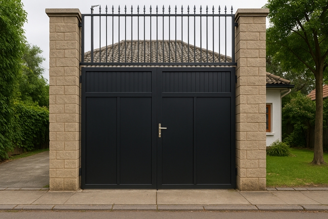 Trụ cổng vào giữa cửa nhà có sao không? Điều kiêng kỵ khi làm cổng nhà không nên mắc phải - Ảnh 4.