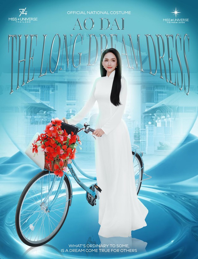 Hương Giang gây bất ngờ với trang phục dân tộc tại Miss Universe 2025 - Ảnh 2.