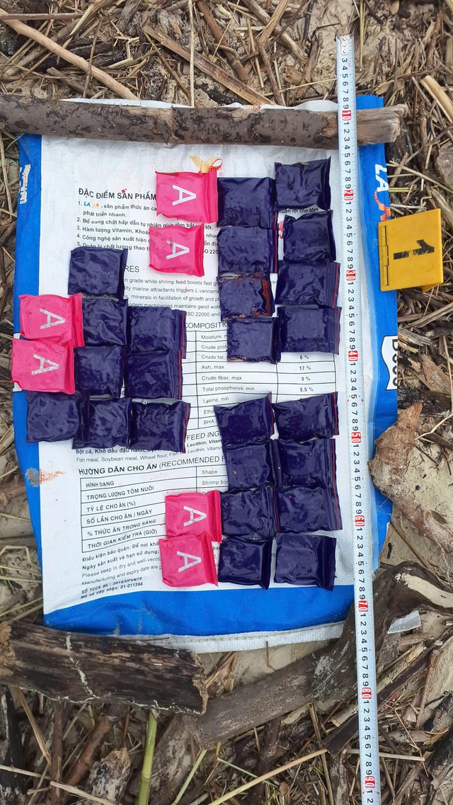 Liên tiếp phát hiện viên nén nghi ma túy trôi dạt vào bờ biển Quảng Trị - Ảnh 1.