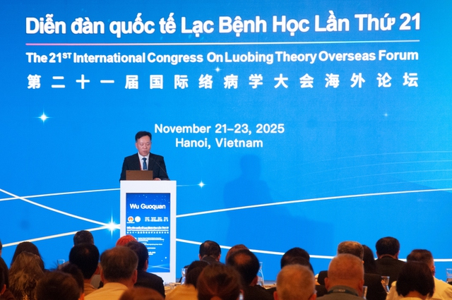 Diễn đàn quốc tế Lạc bệnh học lần thứ 21 thúc đẩy y học cổ truyền toàn cầu - Ảnh 1.