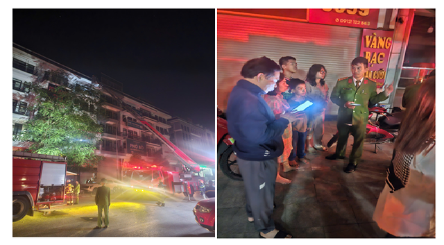 Kịp thời giải cứu 5 người trong ngôi nhà cháy lúc rạng sáng ở Hà Nội - Ảnh 1.