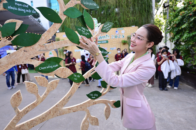 Hoa hậu Bảo Ngọc gây chú ý tại Miss World 73 với dự án bảo vệ môi trường - Ảnh 4.