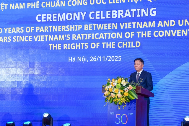 Nửa thế kỷ hợp tác Việt Nam - UNICEF và quyền trẻ em trong tương lai phát triển bền vững - Ảnh 1.