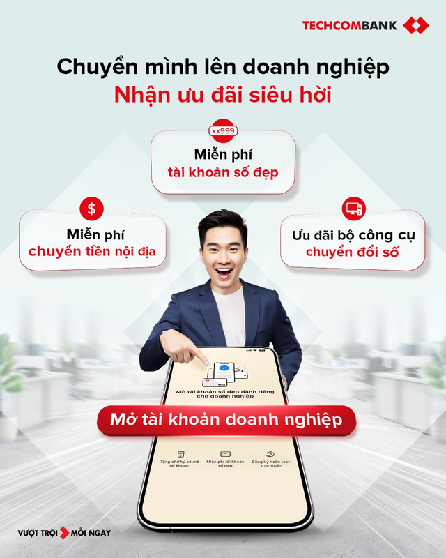 Techcombank đồng hành cùng hộ kinh doanh bứt phá trong hành trình chuyển đổi lên doanh nghiệp - Ảnh 2.