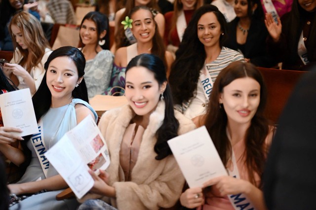 Kiều Duy rơi nước mắt trước chung kết Miss International 2025 , fan lo lắng về thứ hạng - Ảnh 4.