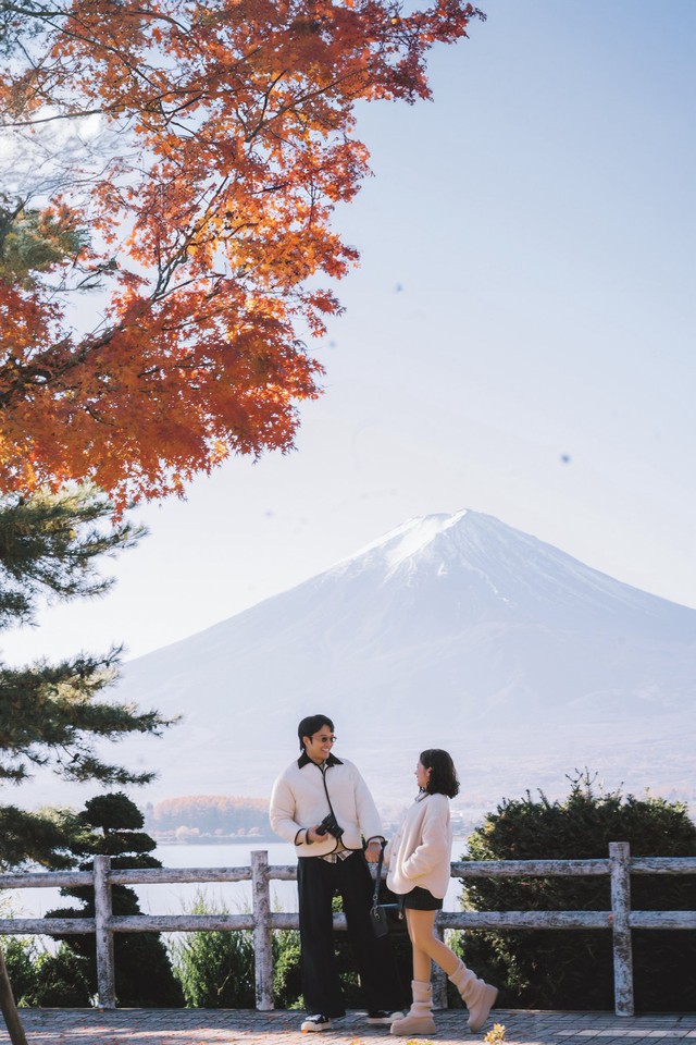 Nữ chính phim 'Cha tôi, người ở lại' khoe ảnh tuần trăng mật ngọt ngào ở Nhật Bản - Ảnh 6.