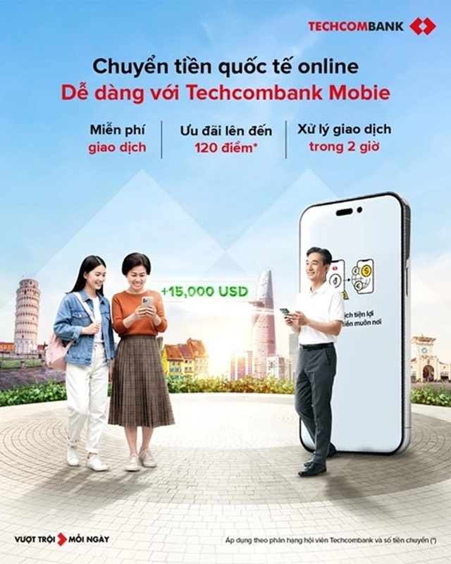 Techcombank tháo gỡ nút thắt chuyển tiền khám chữa bệnh ở nước ngoài - Ảnh 1.