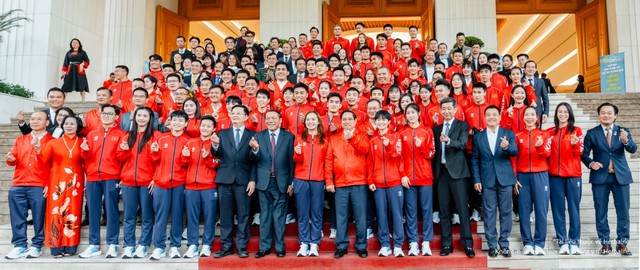 Herbalife Việt Nam đồng hành cùng Ủy ban Olympic Việt Nam tổ chức Lễ Xuất Quân của Đoàn Thể Thao Việt Nam tham dự SEA Games 33 - Ảnh 4. Herbalife Việt Nam đồng hành cùng Ủy ban Olympic Việt Nam tổ chức Lễ Xuất Quân của Đoàn Thể Thao Việt Nam tham dự SEA Games 33 - Ảnh 4.