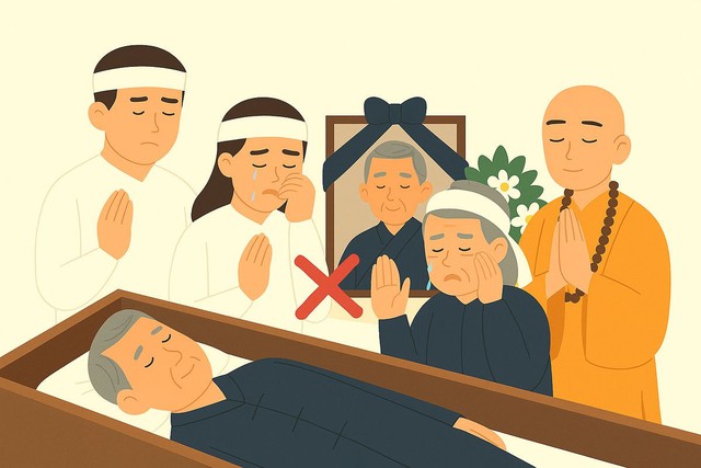 Những điều kiêng kỵ trong đám tang bạn nên biết - Ảnh 3.