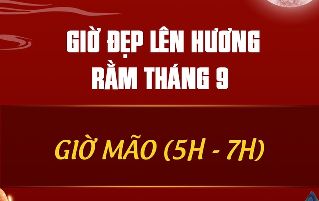 Khung giờ đẹp nhất cho Rằm tháng 9 và những lưu ý cần thiết để thắp hương các ngày rằm đều đắc cát khí, phúc lộc đầy nhà - Ảnh 2. Khung giờ đẹp nhất cho Rằm tháng 9 và những lưu ý cần thiết để thắp hương các ngày rằm đều đắc cát khí, phúc lộc đầy nhà - Ảnh 2.